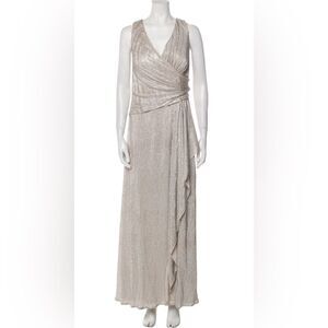 Oleg Cassini Grecian Goddess plus size 18W long gown